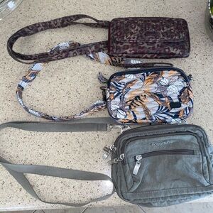 Stylish Women's Multi-Color Crossbody Bag Set